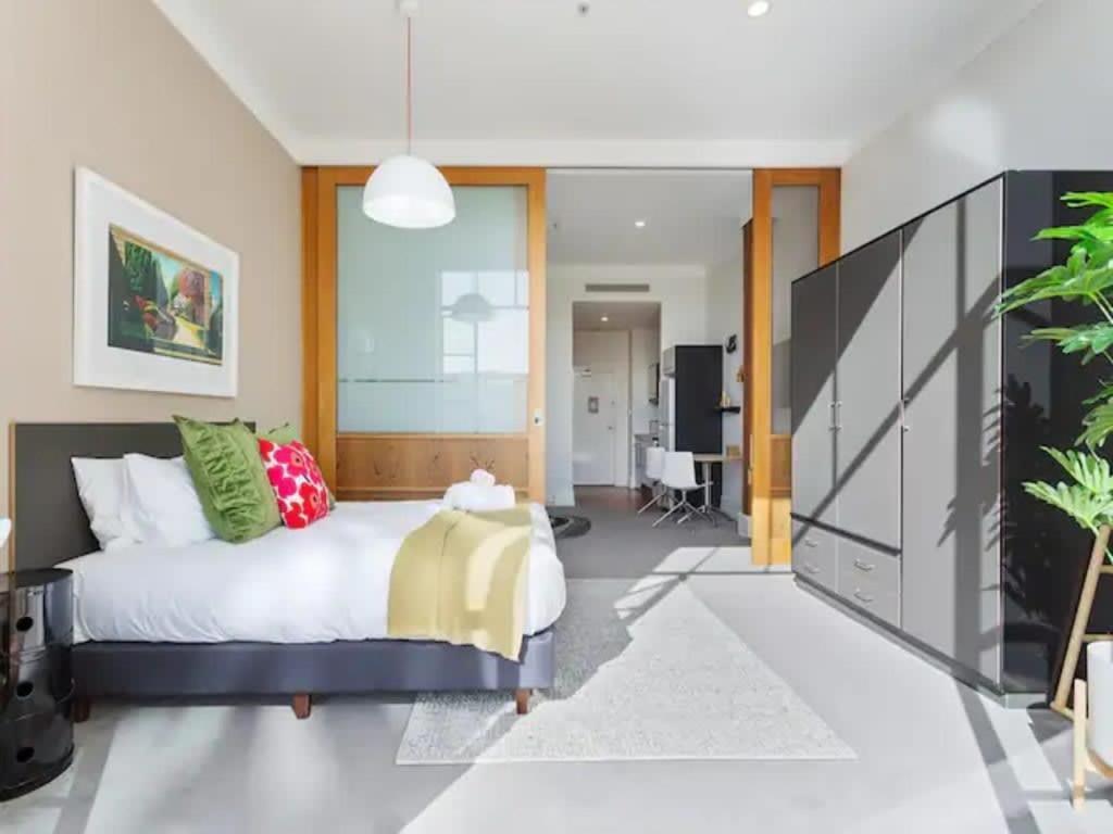 Lovely Bright Apartment With Balcony Pool And Gym โอ๊คแลนด์ ภายนอก รูปภาพ